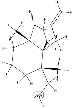 [1S,(-)]-1β,3aβ-Ethano-2-methylene-4,7aβ-dimethyl-4α-hydrindanemethanol Structure