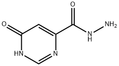 4-Pyrimidinecarboxylicacid,1,6-dihydro-6-oxo-,hydrazide(6CI),98021-41-1,结构式