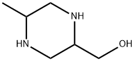 2-Piperazinemethanol,5-methyl-(6CI,9CI) Structure