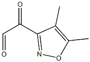 3-Isoxazoleglyoxylaldehyde4,5-dimethyl-(6CI) 结构式