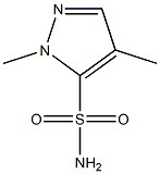 1,4-二甲基1H吡唑-5-磺酰胺, 98389-46-9, 结构式