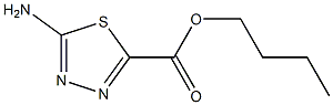 1,3,4-티아디아졸-2-카르복실산,5-아미노-,부틸에스테르(6CI)
