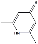 4(1H)-Pyridinethione,2,6-dimethyl-(6CI,9CI) Structure