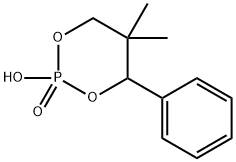 2-Hydroxy-5,5-dimethyl-4-phenyl-1,3,2-dioxaphosphinane 2-oxide,98634-22-1,结构式