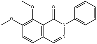 7,8-Dimethoxy-2-phenyl-1(2H)-phthalazinone,98670-36-1,结构式