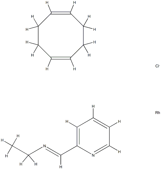 cyclooctadiene-(2-pyridinalethylimine)rhodamine I Struktur