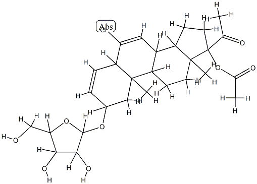 3-O-아라비노푸라노실클로르마디놀아세테이트