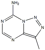 [1,2,3]Triazolo[1,5-a][1,3,5]triazin-7-amine,3-methyl-(9CI) Structure