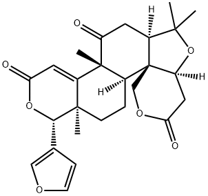 DESOXYLIMONIN, 989-23-1, 结构式
