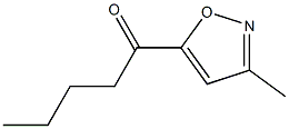 1-Pentanone,1-(3-methyl-5-isoxazolyl)-(6CI) Struktur