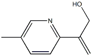 2-Pyridineethanol,5-methyl-beta-methylene-(6CI) 化学構造式