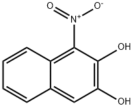 2,3-Naphthalenediol, 1-nitro- (6CI,9CI) Structure