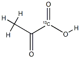 Pyruvic-1-13C acid (free acid)
		
	 Struktur