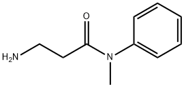 3-amino-N-methyl-N-phenylpropanamide,99169-48-9,结构式