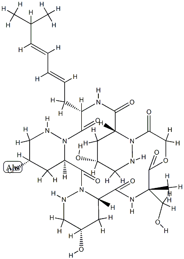 sohbumycin Struktur