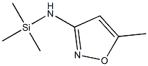 3-Isoxazolamine,5-methyl-N-(trimethylsilyl)-(9CI) 化学構造式