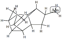 3,4,7-Metheno-1H-cyclopenta[a]pentalen-1-amine,decahydro-,(1-alpha-,3-alpha-,3a-bta-,3b-bta-,4-alpha-,6a-bta-,7-alpha-,7a-bta-,8R*)-(9CI),99782-42-0,结构式