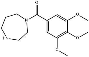 1-(3,4,5-trimethoxybenzoyl)-1,4-diazepane Structure
