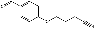 4-(4-formylphenoxy)butanenitrile,99842-71-4,结构式