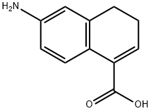 1-Naphthalenecarboxylicacid,6-amino-3,4-dihydro-(9CI) 化学構造式