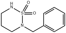 2-苯甲基-1,2,6-噻重氮基己环 1,1-二氧化, 1000018-19-8, 结构式