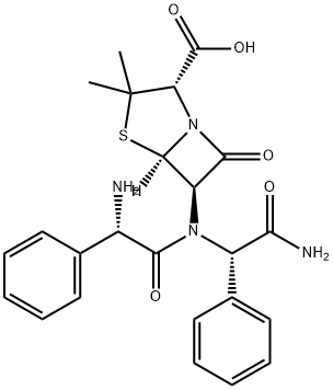 氨苄西林杂质I, 10001-82-8, 结构式