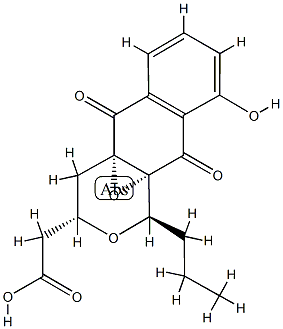 Frenolicin Struktur