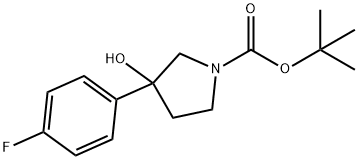 1-BOC-3-(4-FLUOROPHENYL)-3-HYDROXYPYRROLIDINE