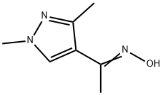 Ethanone,  1-(1,3-dimethyl-1H-pyrazol-4-yl)-,  oxime Structure