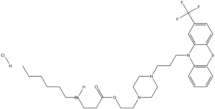 Fluphenazine Decanoate Dihydrochloride Struktur