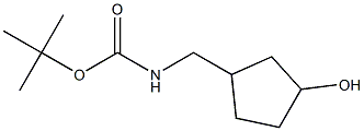 (3-Hydroxy-cyclopentylmethyl)-carbamic acid tert-butyl ester|