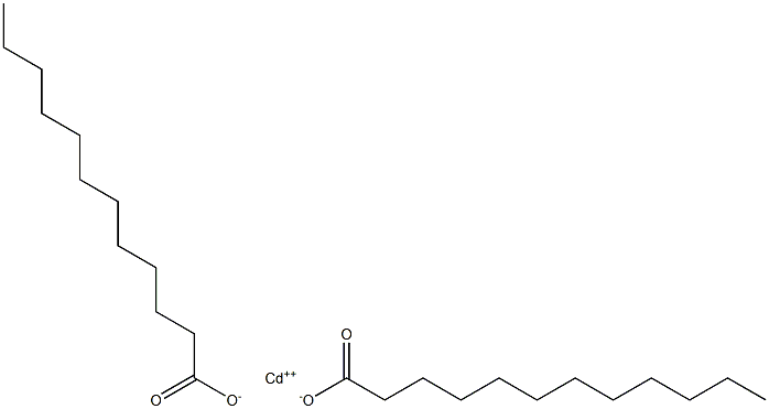 Dodecanoic acid, cadmium salt, basic Structure