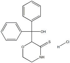 101584-11-6 3-Thiomorpholinemethanol, alpha,alpha-diphenyl-, hydrochloride (+-)-