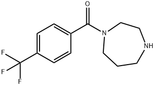 1-[4-(trifluoromethyl)benzoyl]-1,4-diazepane, 1016512-40-5, 结构式