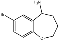 7-bromo-2,3,4,5-tetrahydro-1-benzoxepin-5-amine|