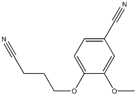4-(3-cyanopropoxy)-3-methoxybenzonitrile|