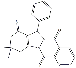 2,3,4,13-TETRAHYDRO-3,3-DIMETHYL-13-PHENYL-1H-INDAZOLO[1,2-B]PHTHALAZINE-1,6,11-TRIONE|
