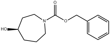 N-CBZ-HEXAHYDRO-1H-AZEPIN-4(R)-OL Structure