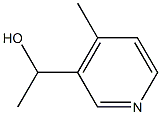 1-(4-甲基吡啶-3-基)乙烷-1-醇, 101870-76-2, 结构式