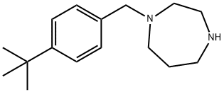 1-[(4-tert-butylphenyl)methyl]-1,4-diazepane 结构式