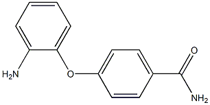 4-(2-aminophenoxy)benzamide 结构式