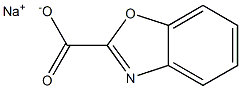 SodiuM benzoxazole-2-carboxylate Struktur