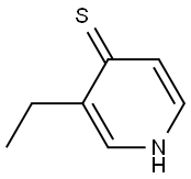 3-乙基吡啶-4-硫醇,102000-65-7,结构式