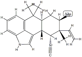 102045-13-6 [6aS,(-)]-8β-Chloro-9α-ethenyl-2,6,6aα,7,8,9,10,10aβ-octahydro-10α-isocyano-6,6,9-trimethylnaphtho[1,2,3-cd]indole