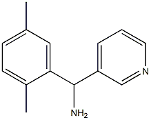 1-(2,5-dimethylphenyl)-1-(3-pyridinyl)methanamine(SALTDATA: 2HCl),1021139-01-4,结构式