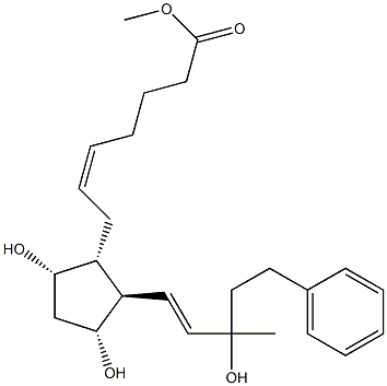 15-methyl-17-phenyl-18,19,20-trinorprostaglandin F2 alpha methyl ester|