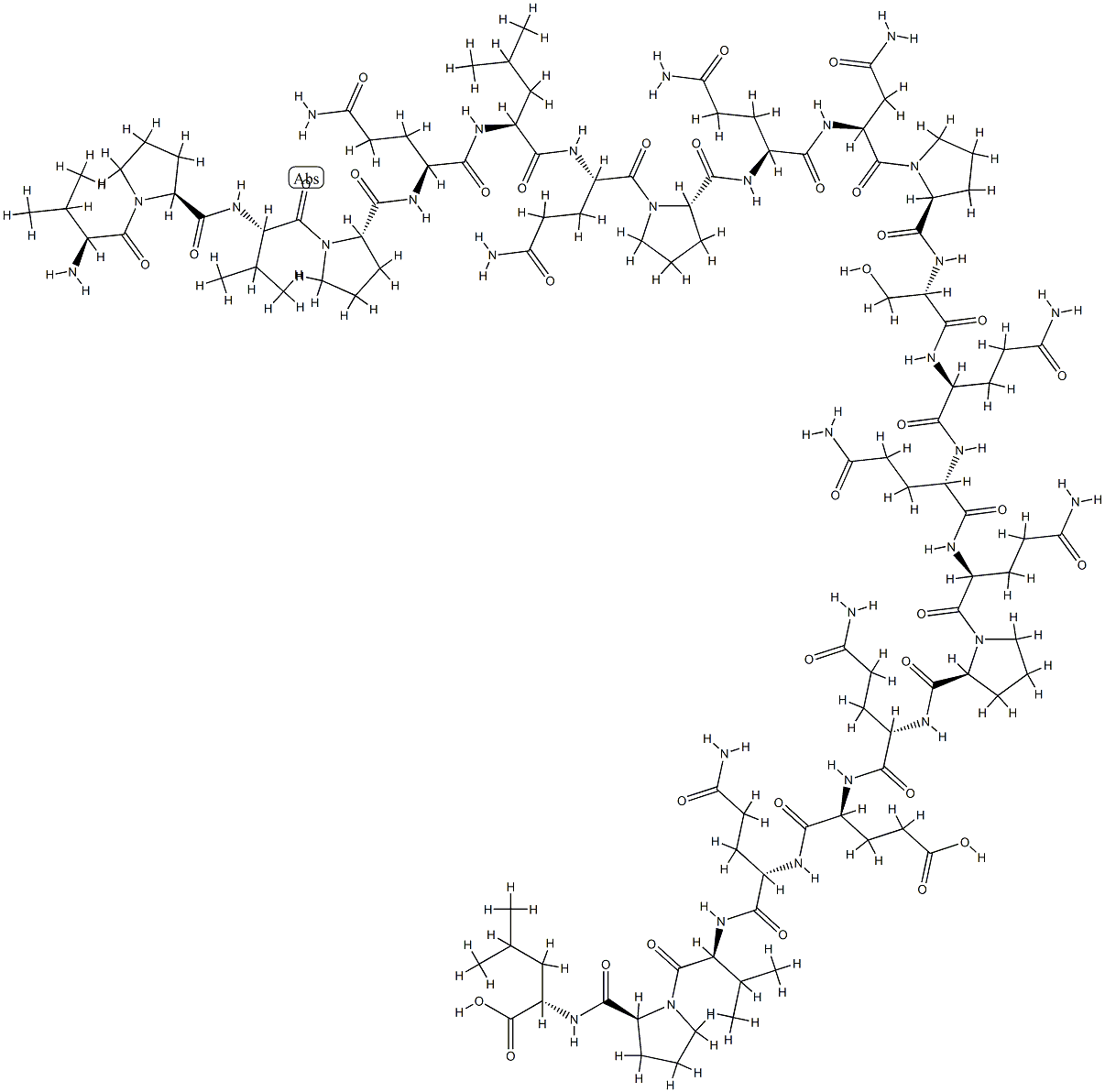 gliadin peptide CT-1 Structure