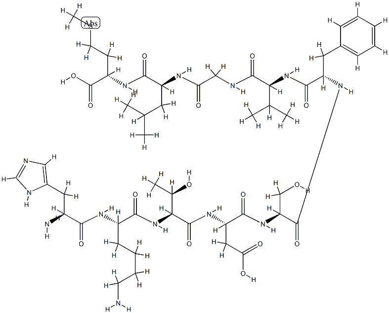 neurokinin A-OH,102989-34-4,结构式