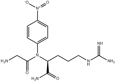 H-Gly-Arg-pNA, 103192-40-1, 结构式