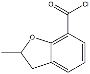7-Benzofurancarbonylchloride,2,3-dihydro-2-methyl-(6CI) 化学構造式